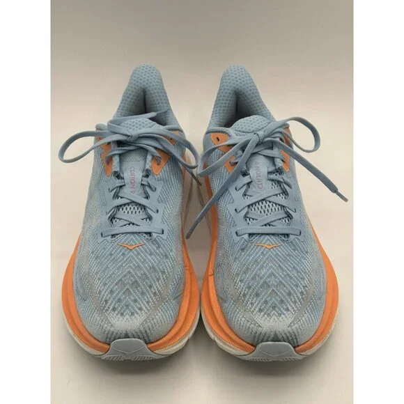 Hoka One One Womens Clifton 9 1127896 ABIW Blue Running Shoes Sneakers Sz 11B - Picture 2 of 15